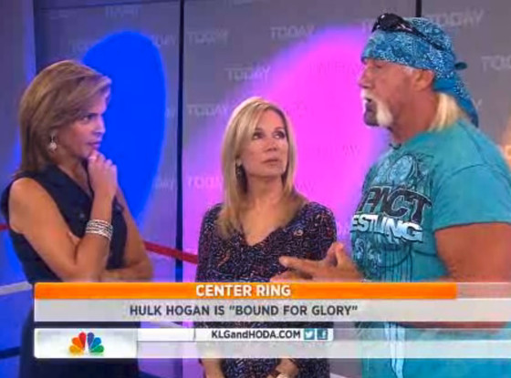 Hulk Hogan, Hoda Kotb, Kathie Lee Gifford, Today Show Hulk Hogan, Hoda Kotb, Kathie Lee Gifford, Today Show
